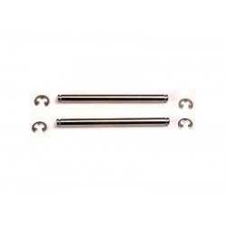 TRA2640 2640 Chrome Suspension Pin w/Clip 44mm, Hřídele předních ramen
