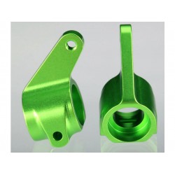 Traxxas - těhlice přední hliník zelený (2)