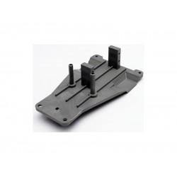 Traxxas 3723A TRA3723A Upper Chassis, Grey:RU,ST, Horní část podvozku Rustler
