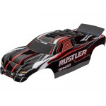 Traxxas karosérie Rustler červeno-černá