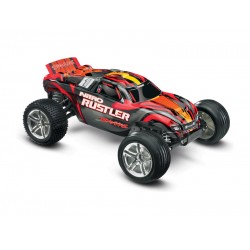 Traxxas Nitro Rustler 1:10 TQi RTR červený