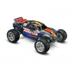 Traxxas Nitro Rustler 1:10 TQi RTR stříbrno-modrý