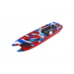 Traxxas trup DCB M41 červený (kompletně sestavený)