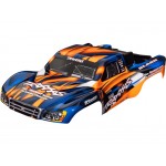 Traxxas karosérie Slash 2WD oranžovo-modrá