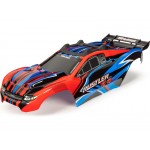 Traxxas karosérie Rustler 4X4 červeno-modrá