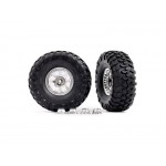 Traxxas kolo 2.2 , disk classic chromovaný, pneu Canyon Trail (2
