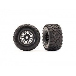 Traxxas kolo 2,8 , pneu Maxx All-Terrain, disk černý (2)