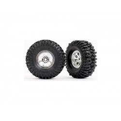 Traxxas kolo 1.0 , disk chromovaný, pneu Mickey Thompson Baja Pr