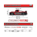 RC auto Arrma Infraction Grom 3S DSC BLX 1:12 4WD RTR - Červená a černá