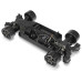 RC auto Arrma Infraction Grom 3S BLX 1:12 4WD RTR Basic modrá/červená