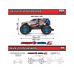 RC auto Arrma Gorgon 223S BLX DSC 2WD 1:10 RTR Freedom Flyer