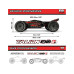 RC auto Arrma Talion 6S EXB BLX 1:7 4WD RTR černá
