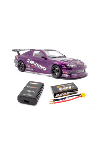1/10 Drift OVER-D10 RWD car RTR + akumulátor a nabíječ