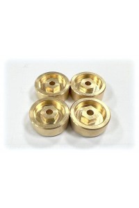 AKCE - AB240287 (1010136) - Optional Brass Wheel Hex Hubs 11g - PRO Crawler (4)
