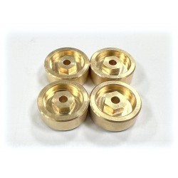 AKCE - AB240287 (1010136) - Optional Brass Wheel Hex Hubs 11g - PRO Crawler (4)