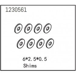 Shims 6*2.5*0.5 (8)