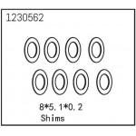 Shims 8*5.1*0.2 (8)