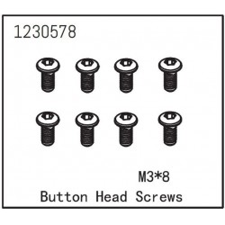 Button Head Screw M3*8 (8)