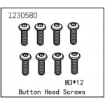 Button Head Screw M3*12 (8)