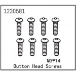 Button Head Screw M3*14 (8)