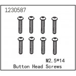 Button Head Screw M2.5*14 (8)