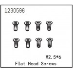 Flat Head Screw M2.5*6 (8)