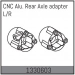 1330603 - CNC Alu Rear Axle Adapter L/R Absima Yucatan