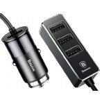 Enjoy together Four Interfaces Car Charger Black