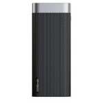 Parallel Line Portable Power Bank 10000mAh (Black)