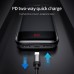 Mini Cu Digital Display Power Bank 20000mAh (Black)