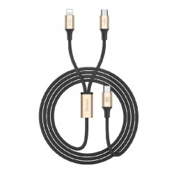 USB Type-C 2-in-1 Cable