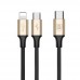 USB Type-C 2-in-1 Cable