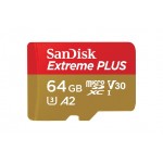 SanDisk MicroSDXC 64GB Extreme A2 UHS-I (V30) U3 + SD adaptér