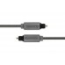 UGREEN optický audio kabel Toslink 1.5m, šedý