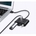 UGREEN USB 3.0 hub 0.5m, černý