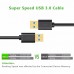 UGREEN USB 3.0 propojovací kabel 2m, černý