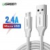 UGREEN Micro USB kabel 0.25m, bílý