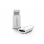 UGREEN redukce Lightning na USB Micro B, bílá