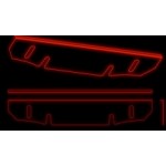 HUDY 1/10 TC BODYSHELL ANTI-TUCK CARBON STIFFENER – REAR (2)
