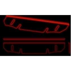 HUDY 1/10 TC BODYSHELL ANTI-TUCK CARBON STIFFENER – REAR (2)