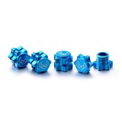 Wheel Hub Set 17mm blue (4)