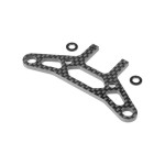 CARBON ONE-PIECE LOW PROFILE UPPER HOLDER FOR BUMPER