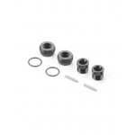 ALU ADJUSTABLE BODY POST STOP - BLACK (2)