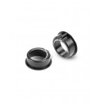 ALU ADJUSTMENT BALL-BEARING HUB +1MM - BLACK (2)