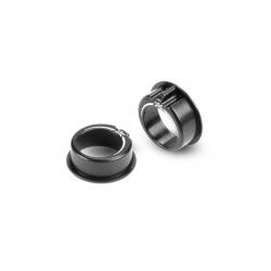 ALU ADJUSTMENT BALL-BEARING HUB +1MM - BLACK (2)