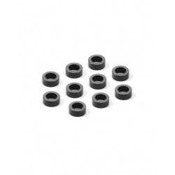 ALU SHIM 3x5x2.0MM - BLACK (10)