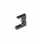 X4F 24 ALU SERVO MOUNT - BLACK 