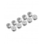 2WD FRONT WHEEL AERODISK WITH 12MM HEX - WHITE - HARD (10)