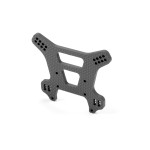 XB8 GRAPHITE REAR SHOCK TOWER FOR SEMI-SPLIT BULKHEAD 4MM