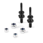 STEEL M4/M3 UPPER SHOCK MOUNT STAND OFF WITH HEX (2)